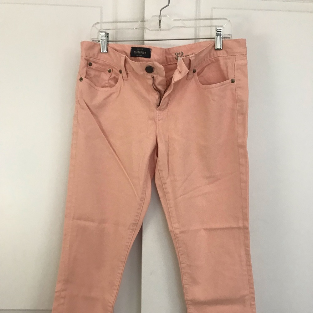Jcrew toothpick ankle jeans